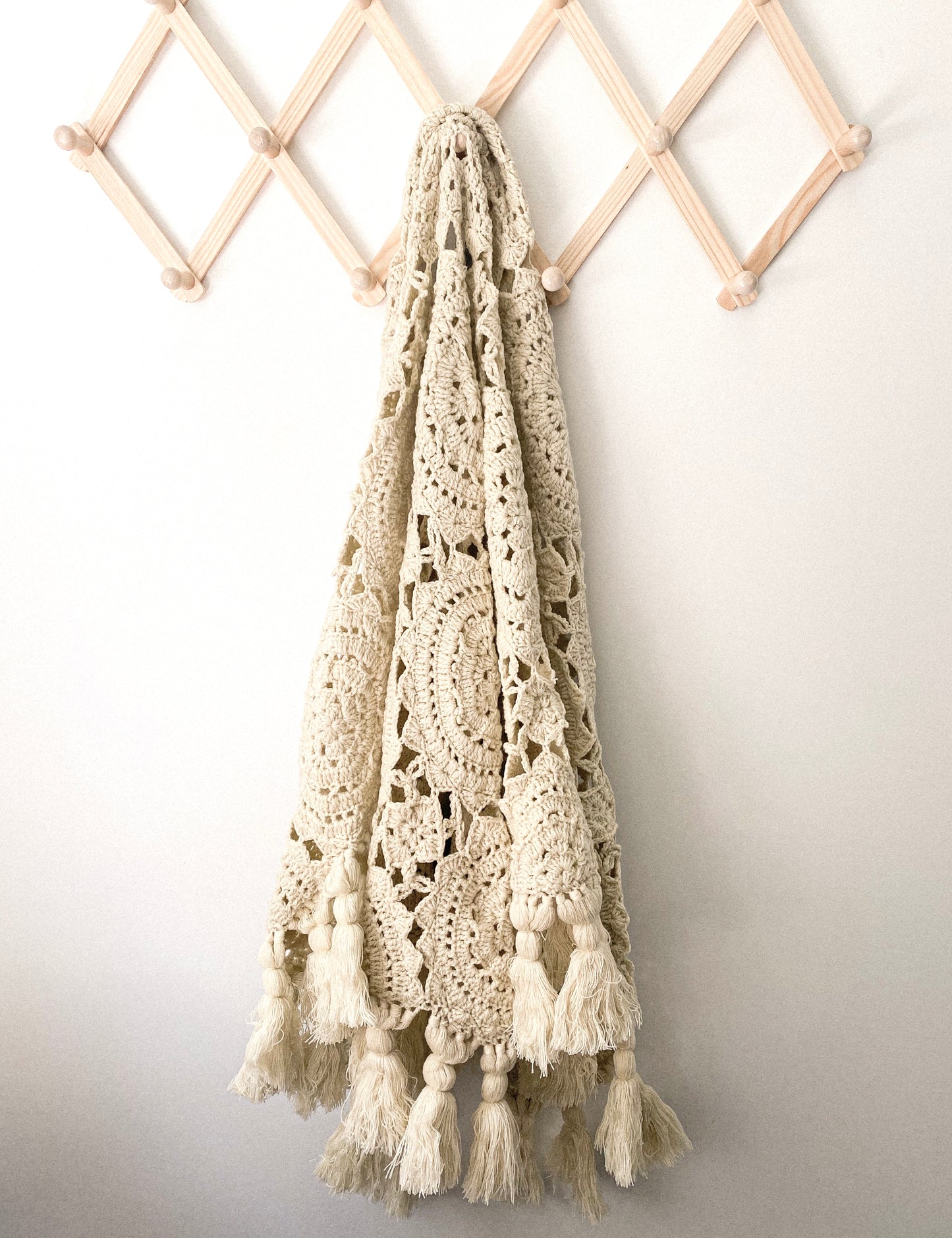 Sunshine Hand Crochet Shawl