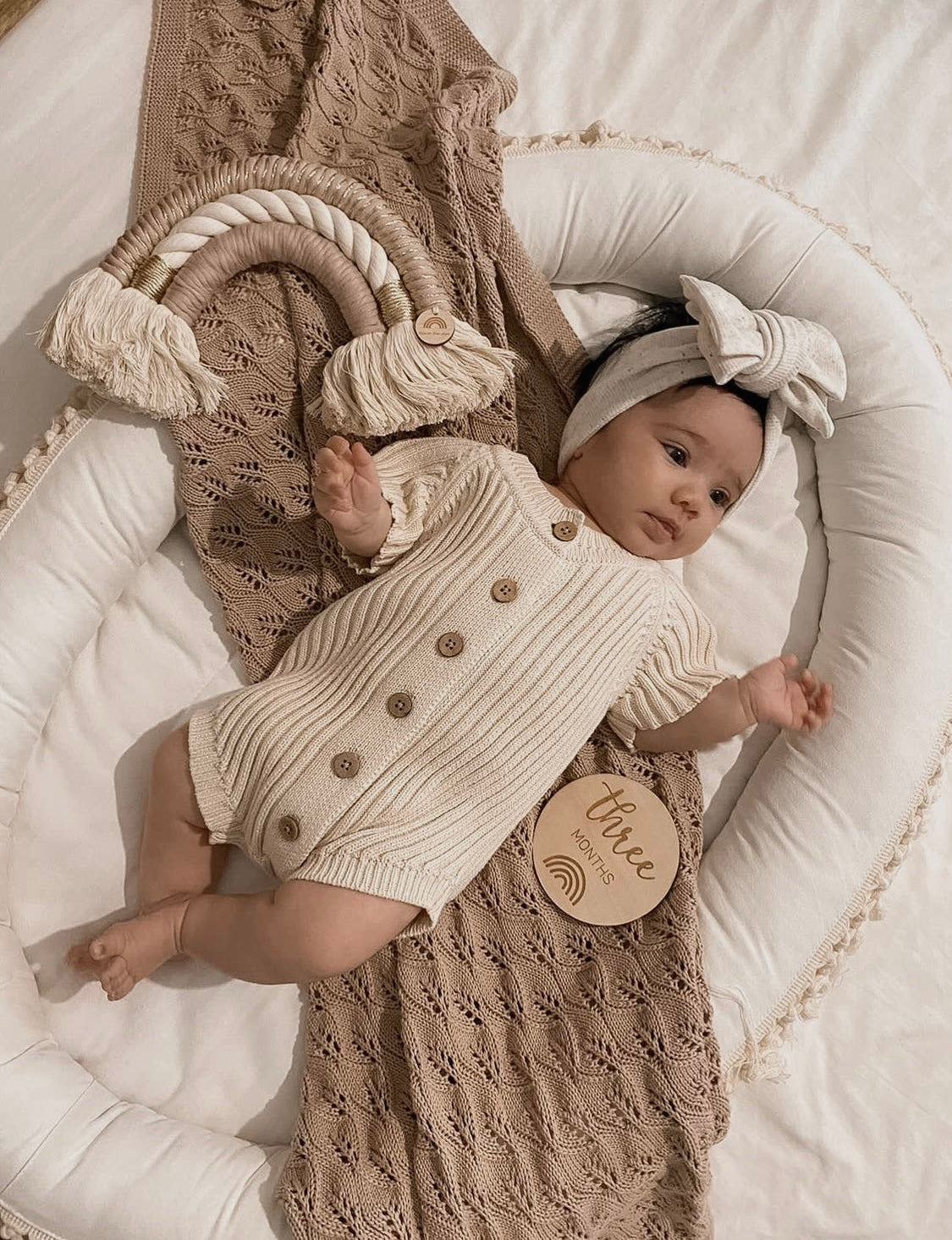 Cotton Ribbed Romper