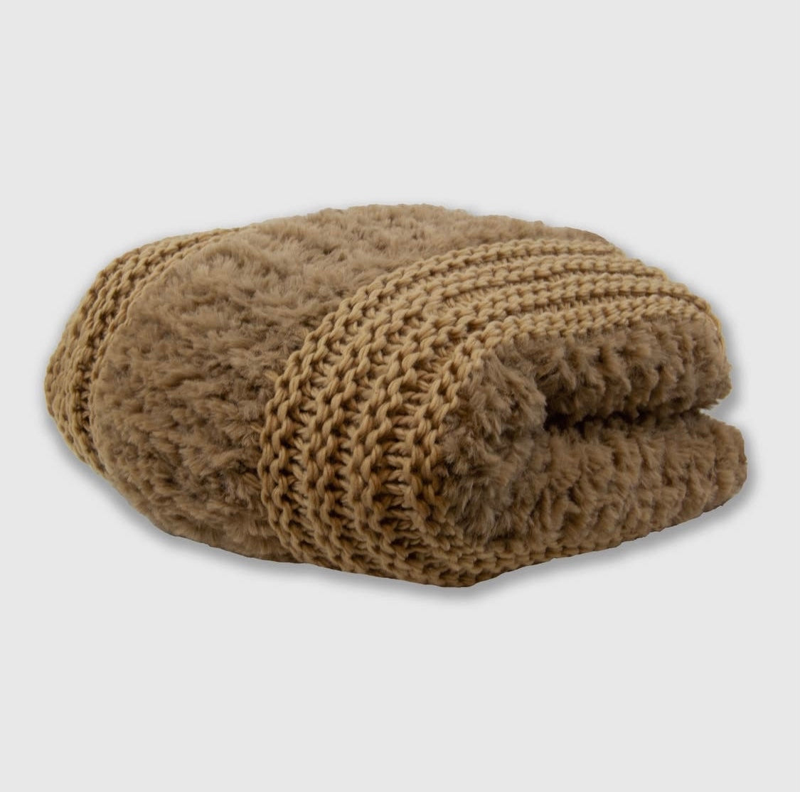 Hygge Plush Knit Throw Blanket