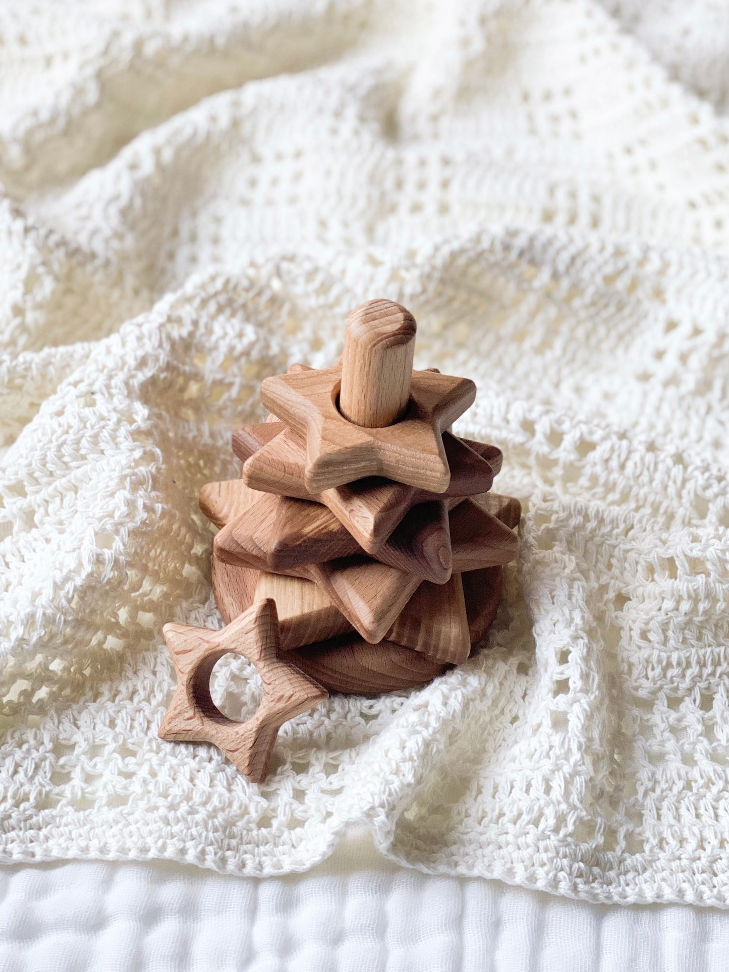 Star Wooden Stacking Toy