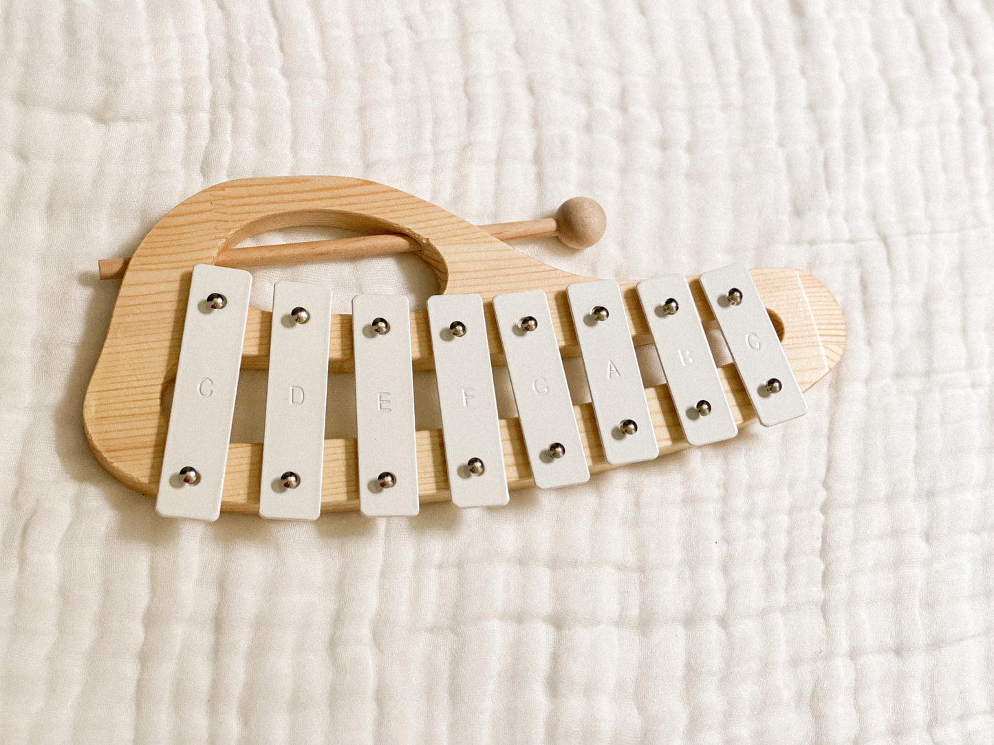 White Wooden Xylophone