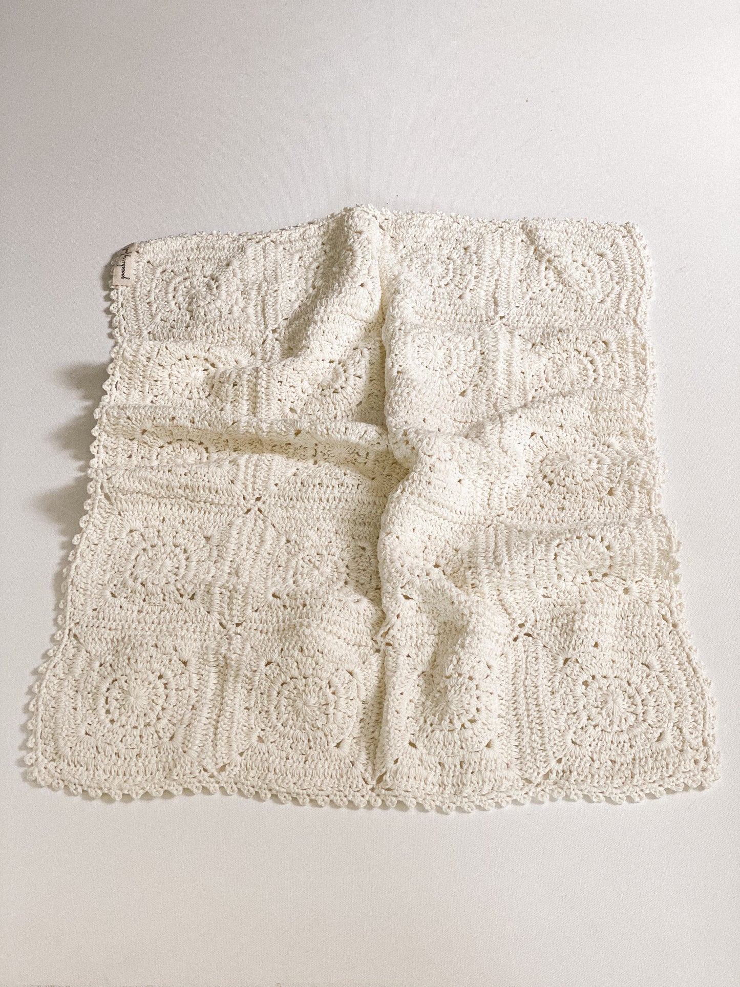 Crochet Granny Squares Baby Blanket